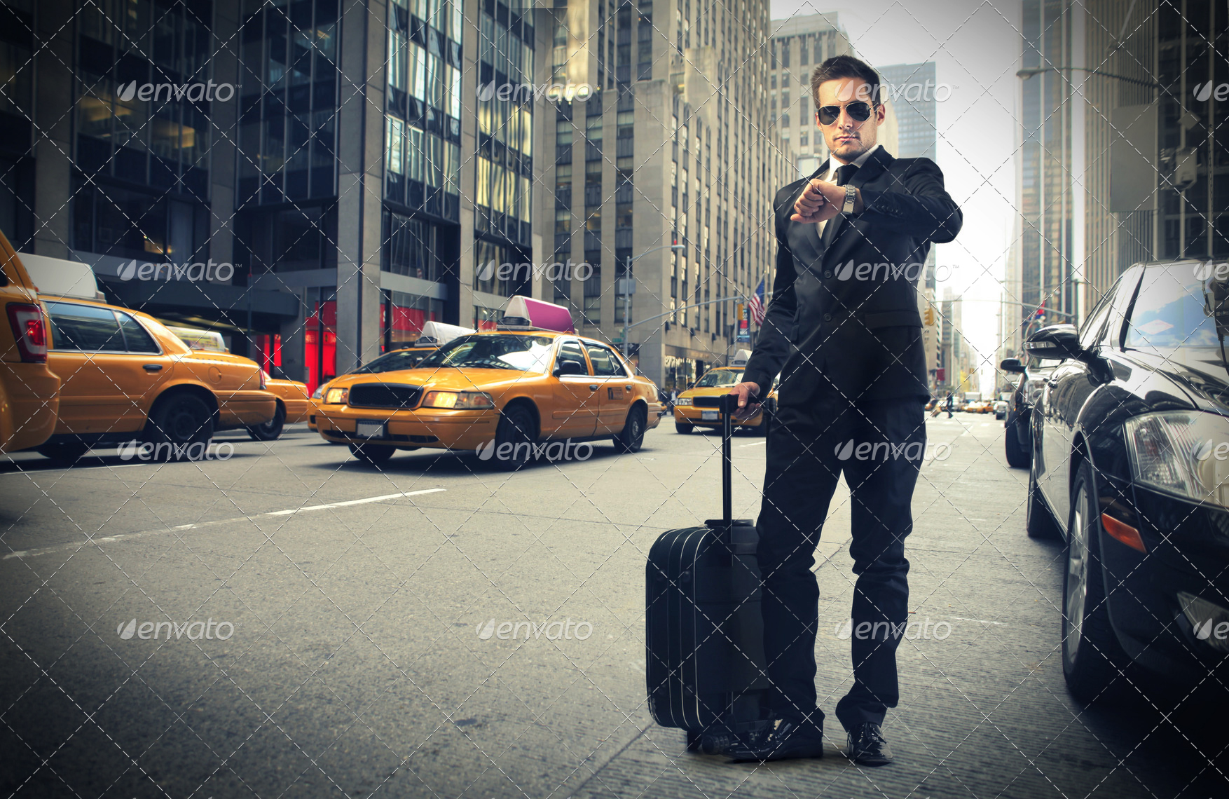 Businessman in New York